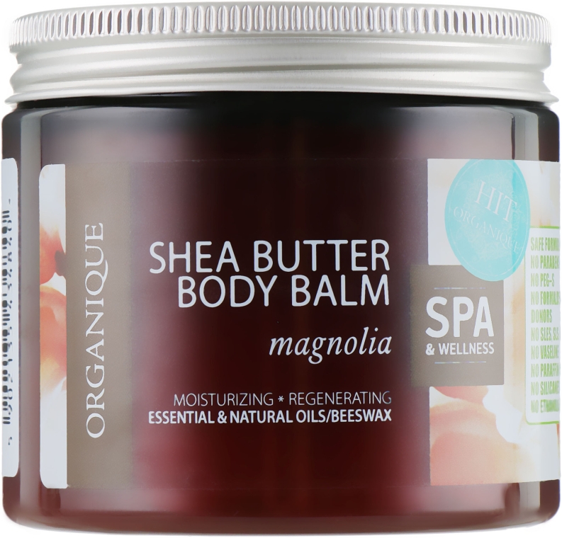 Бальзам для тіла - Organique Shea Butter Body Balm Magnolia — фото N3