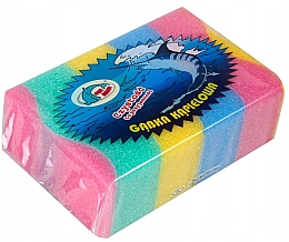 Разноцветная губка для ванны прямоугольной формы - Ewimark — фото N1