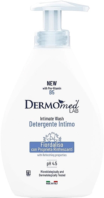Гель для інтимної гігієни - Dermomed Soft Mousse Sensitive Intimate Wash — фото N1