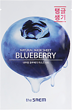 Парфумерія, косметика Тканинна маска з екстрактом лохини - The Saem Natural Mask Sheet Blueberry *