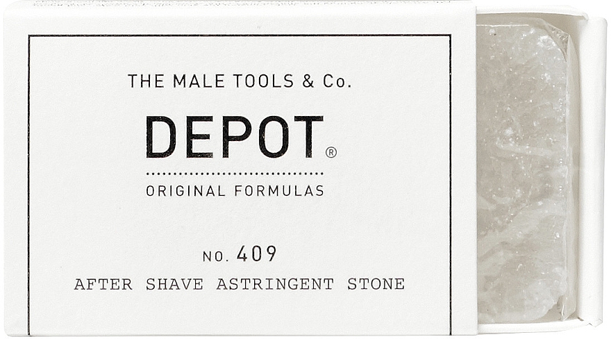 Вяжущий камень после бритья - Depot Shave Specifics 409 After Shave Astringent Stone — фото N1
