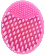 Парфумерія, косметика Силіконова щіточка для вмивання, рожева - Sleek Shine