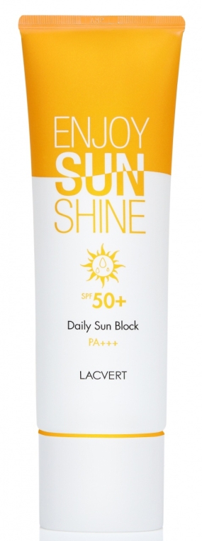 Солнцезащитный крем - LG Household & Health Lacvert Enjoy Sunshine Daily Sun Block SPF50+/PA+++