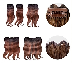 Пряди из натуральных волос, 40см - Balmain Paris Hair Couture Clip-In Weft Human Hair — фото N3