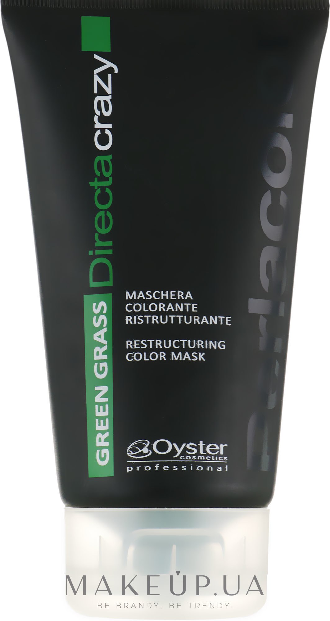 Тонувальна маска для волосся "Зелена" - Oyster Cosmetics Directa Crazy Green Grass — фото 150ml