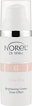 Осветляющий крем со светоотражающими частицами жемчуга - Norel Glow Skin Brightening Cream Glow Effect — фото N1