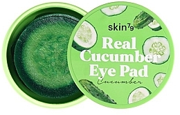 Подушечки для глаз и лица "Огурец" - Skin79 Real Cucumber Eye Pad — фото N1