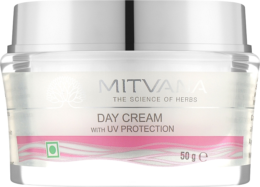 Крем для обличчя денний з УФ-захистом - Mitvana Day Cream With UV Protection