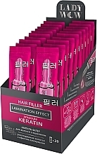 Ампула-филлер для волос с кератином - Lady Wow Hair Filler Keratin Ampoule — фото N1