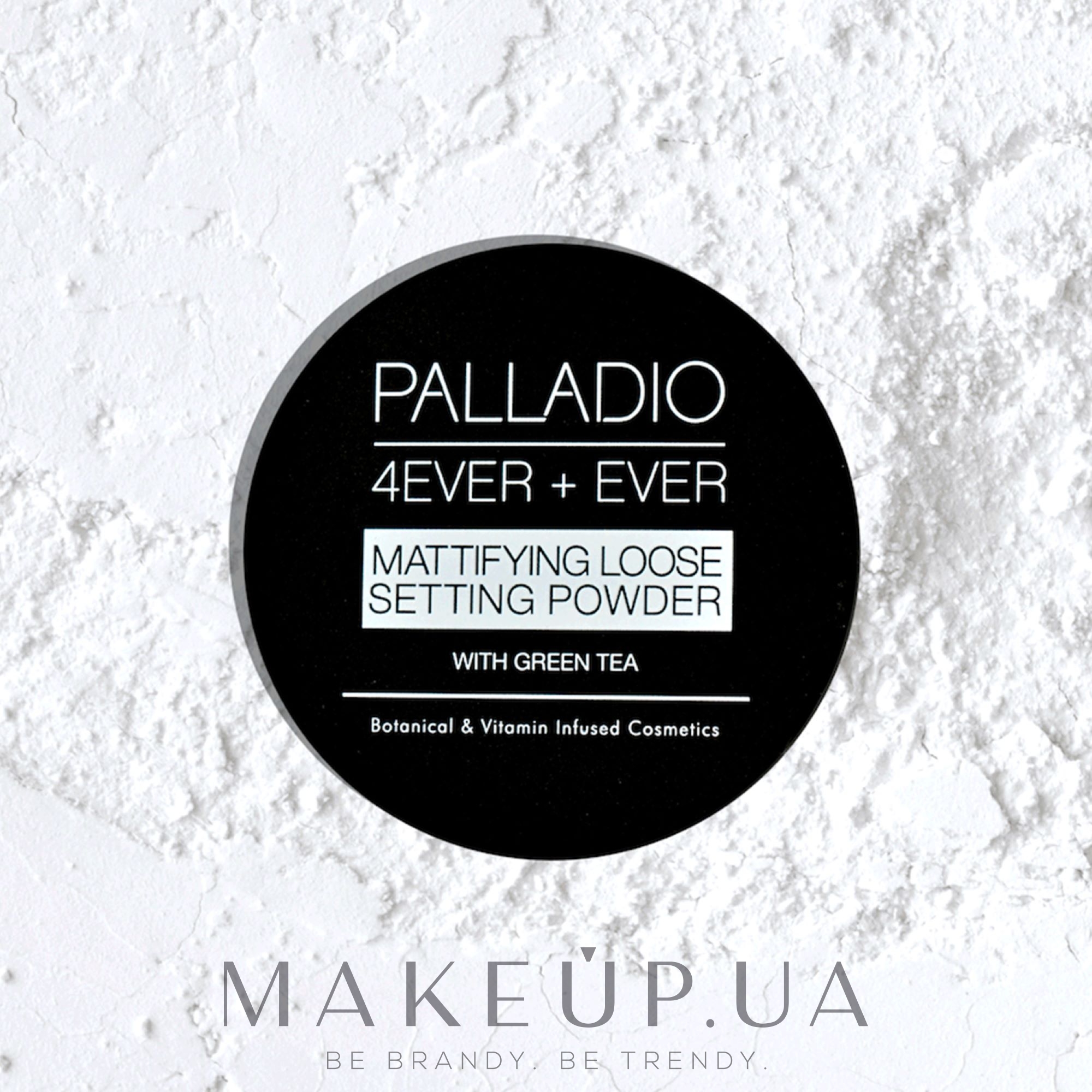 Матирующая пудра - Palladio 4 Ever+Ever Mattifying Loose Setting Powder — фото Translucent