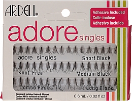 Набор пучковых ресниц - Ardell Adore Singles — фото N1