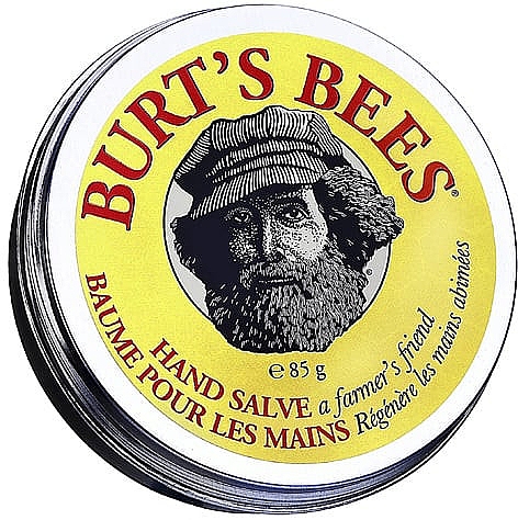 Засіб для інтенсивного догляду за огрубілою та сухою шкірою рук - Burt's Bees Hand Salve — фото N1