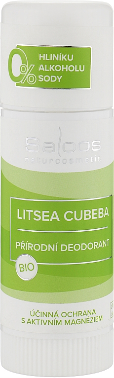 Органический натуральный дезодорант - Saloos Litsea Cubeba Deodorant
