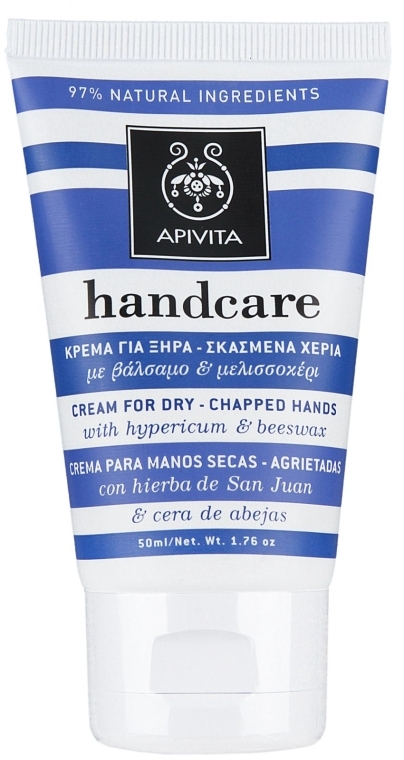 Крем для рук - Apivita handcare Cream for Dry-Chapped Hands with beeswax and balsam