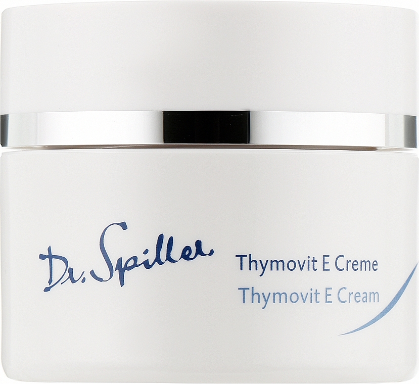 Крем для зрелой проблемной кожи - Dr. Spiller Thymovit E Cream (мини) — фото N1