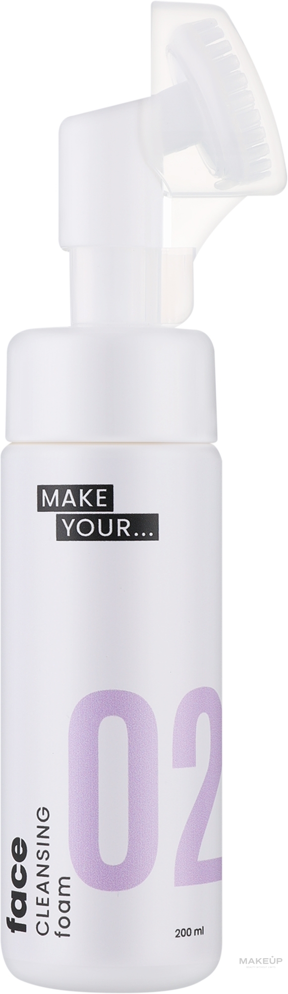 Пінка для вмивання жирної шкіри обличчя - Make Your... Cleansing Foam 02 — фото 200ml