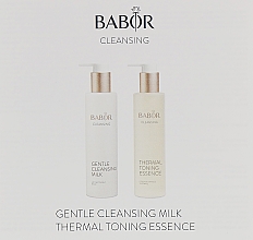 Парфумерія, косметика Набір пробників - Babor Cleansing (essence/4ml + cleans/milk/2ml)