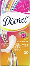 Щоденні гігієнічні прокладки Deo Summer Fresh, 20 шт - Discreet — фото N2