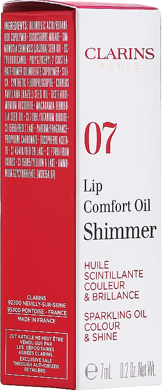 Мерцающее масло-блеск для губ - Clarins Lip Comfort Oil Shimmer — фото N2
