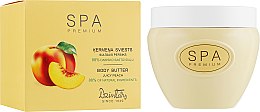 Парфумерія, косметика Тверде масло для тіла "Соковитий персик" - Dzintars Spa Premium Body Butter