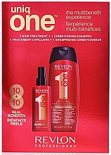 Духи, Парфюмерия, косметика Набор - Revlon Professional Uniq One (shm/300ml + spray/150ml)