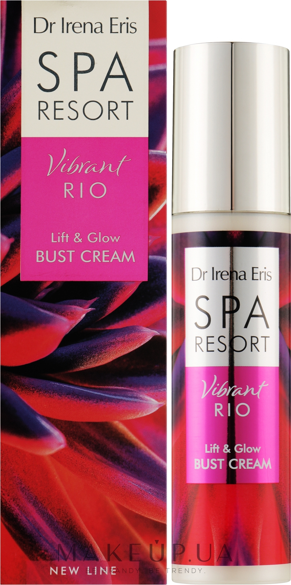 Крем для грудей - Dr Irena Eris Spa Resort Vibrant Rio Lift & Glow Bust Cream — фото 100ml