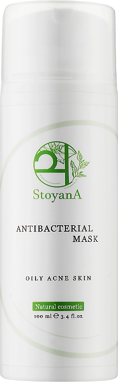 Антибактеріальна маска для обличчя - StoyanA Antibacterial Mask Oily Acne Skin — фото N1
