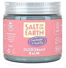 Натуральний дезодорант-бальзам - Salt of the Earth Lavender & Vanilla Deodorant Balm — фото N1
