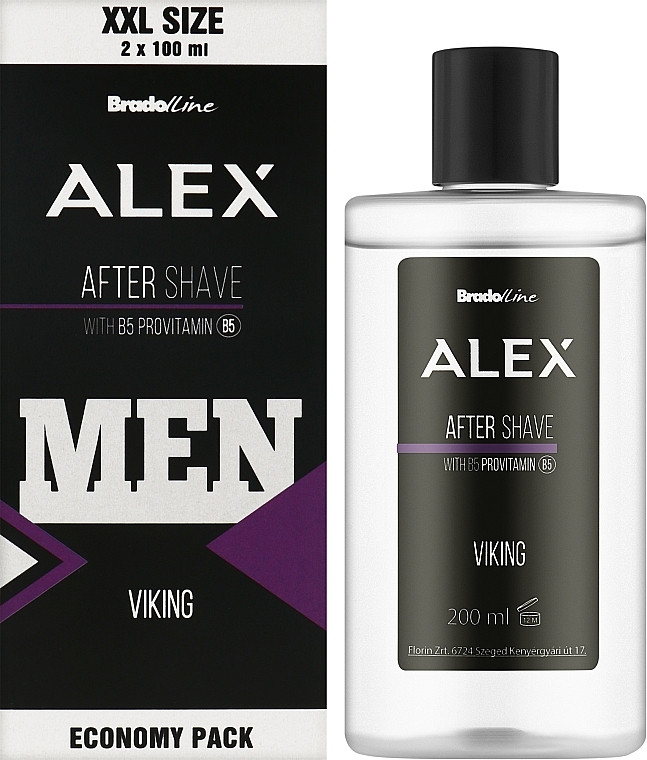 Лосьон после бритья - Bradoline Alex Viking After Shave — фото N2