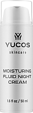 Парфумерія, косметика Нічний зволожувальний флюїд для обличчя - Yucos Moisturizing Fluid Night Cream