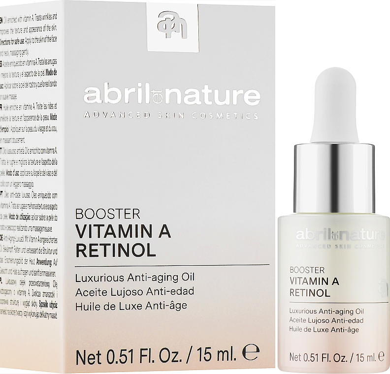 Антивозрастной бустер-эликсир для лица - Abril et Nature Anti-Aging Vitamin A Retinol Booster — фото N2