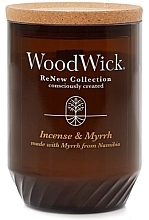 Духи, Парфюмерия, косметика Ароматическая свеча в стакане - Woodwick ReNew Collection Incense & Myrrh Jar Candle
