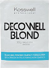 Духи, Парфюмерия, косметика Осветляющий порошок, голубой - Kosswell Professional Decowell Blond