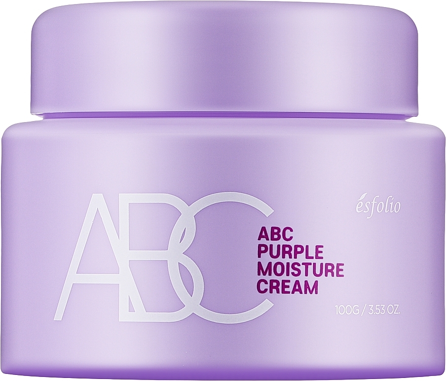 Увлажняющий крем для лица - Esfolio ABC Purple Moisture Cream — фото N1