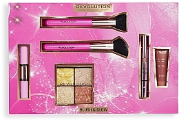 Набор, 6 продуктов - Makeup Revolution Blush and Glow Set — фото N2