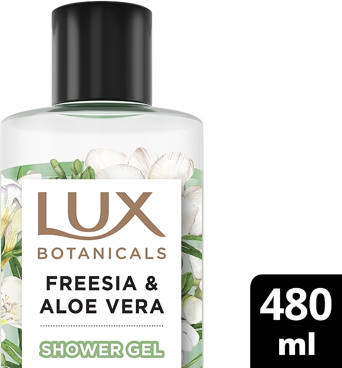 Гель для душа "Фрезия и Алоэ Вера" - Lux Botanicals Freesia & Aloe Vera Shower Gel — фото N3