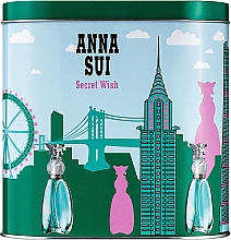 Anna Sui Secret Wish - Набор (edt/50ml + sh/gel/90ml + b/l/90ml) — фото N1