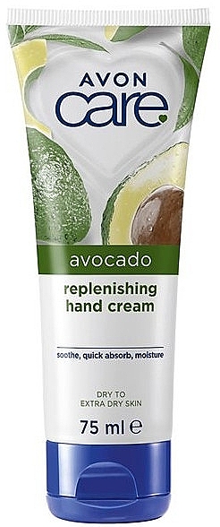 Зволожувальний крем для рук з олією авокадо - Avon Care Avocado Replenishing Hand Cream — фото N3