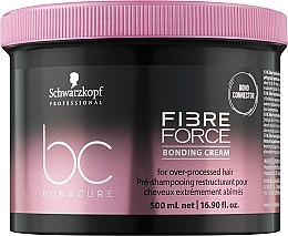 Зміцнювальна крем-маска - Schwarzkopf Professional BC Bonacure Fibre Force Bonding Cream — фото N1