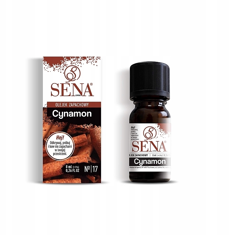Ароматична олія "Кориця" - Sena Aroma Oil №17 Cinnamon — фото N2