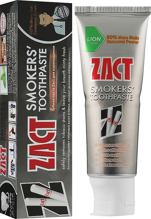 Паста зубная для курящих - Lion Zact — фото N2