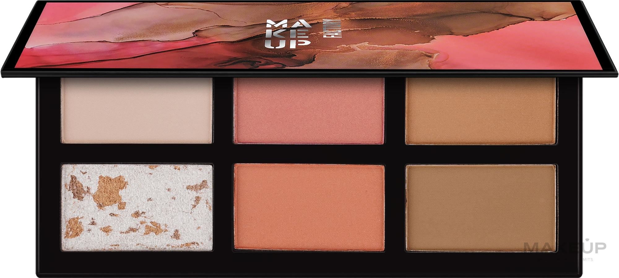 Палетка для макіяжу - Make Up Factory Pro Effect Face Palette — фото Spring Vibes