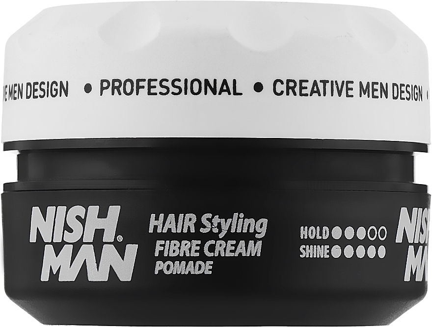 Помада для стилізації волосся - Nishman Hair Styling Fibre Cream — фото N1