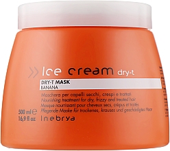 Парфумерія, косметика Маска для сухого і неслухняного волосся - Inebrya Ice Cream Dry-T Mask