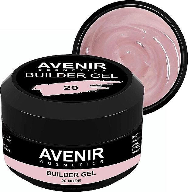 Гель для нарощування - Avenir Cosmetics Builder Gel — фото N1