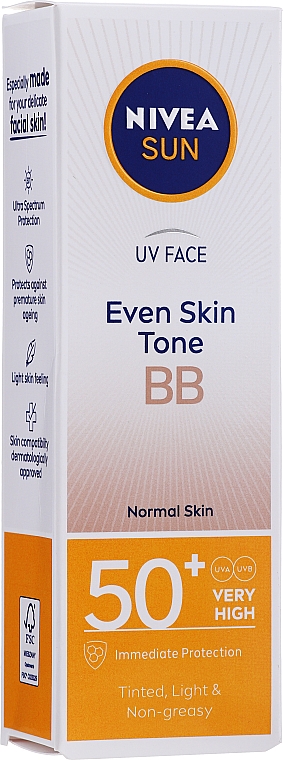 BB-крем - NIVEA BB Cream SPF50+ — фото N4