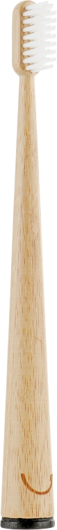 Бамбуковая зубная щетка, черная - Zoobbee Toothbrush — фото N2