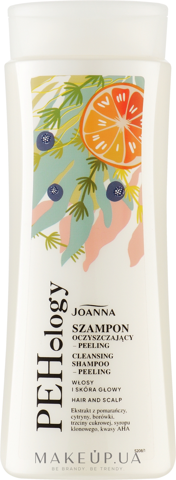 Шампунь-пилинг для волос и кожи головы - Joanna PEHology Cleansing Shampoo-Pelling Hair And Scalp — фото 300ml