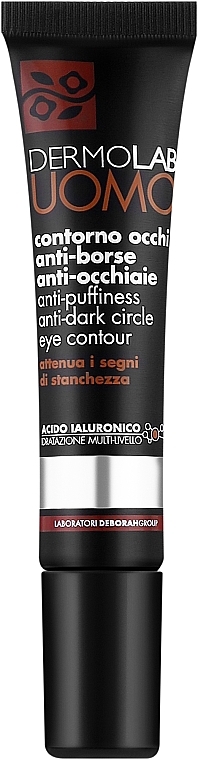 Крем для шкіри навколо очей - Dermolab Uomo Anti-Dark Circle Eye Contour — фото N1