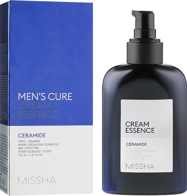 Кремова есенція з керамідами - Missha Mens Cure Cream Essence — фото N1